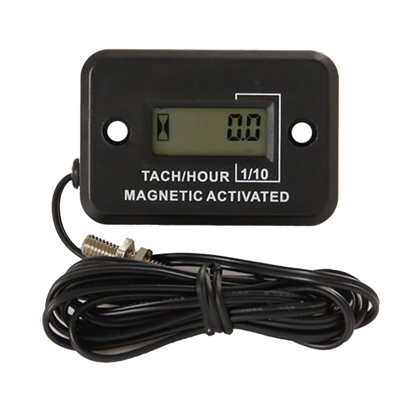 Цифровой тахометр для бензинового и сырого двигателя счетчик часов