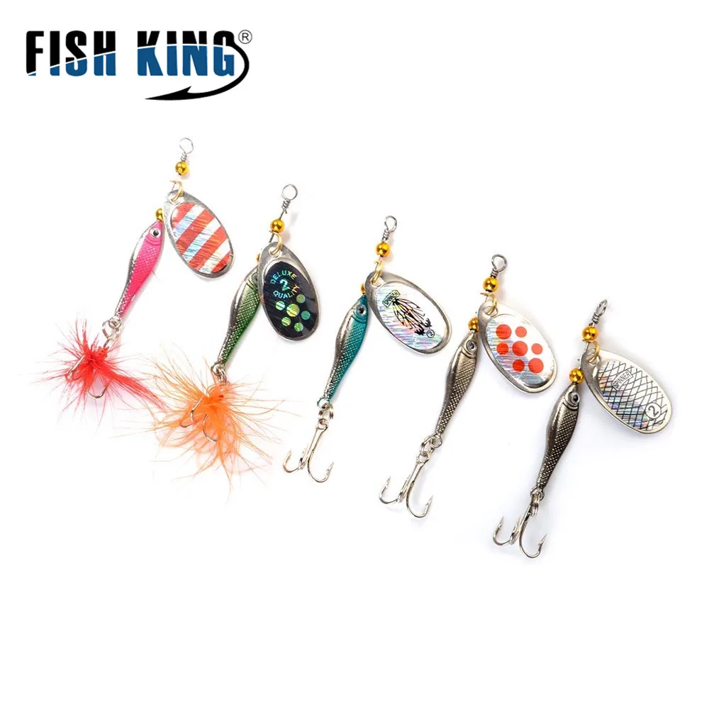 Рыболовный воблер FISH KING 5 6 г шт. Наживки Тройной Крючок | Спорт и развлечения