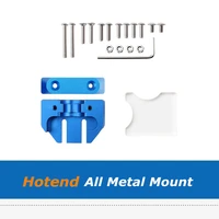 1set all metal e3d hotend bracket mount block compatible with v6 volcano hot end for cr 10 cr10s ender3 ender5 3d printer parts