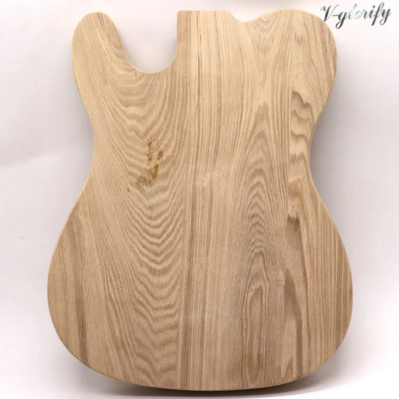 ashwood elektrische gitarre körper schwere holz tl gitarre körper tele körper diy zubehör gitarre barrel für tl gitarre kit f