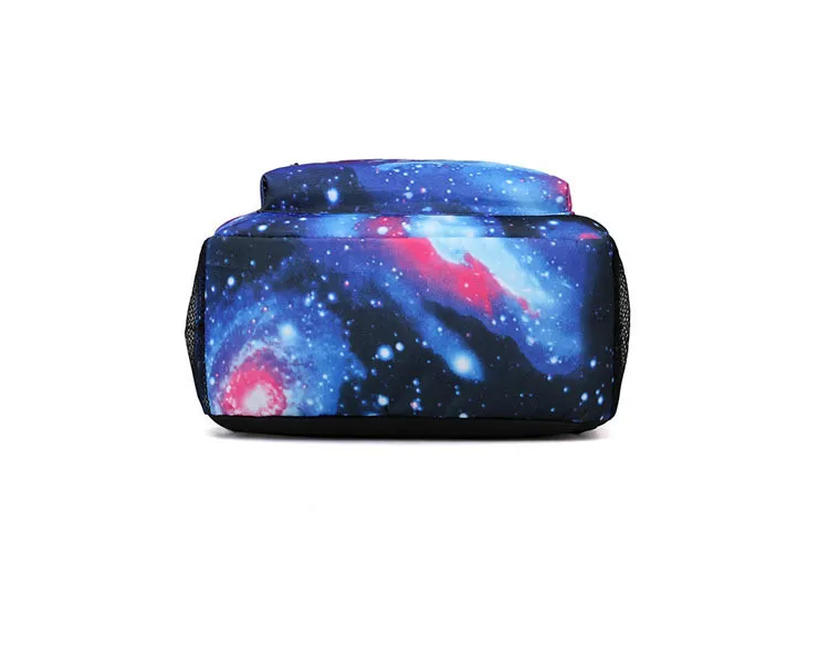 Однотонные модные рюкзаки из ткани Оксфорд с изображением звезд блестящие