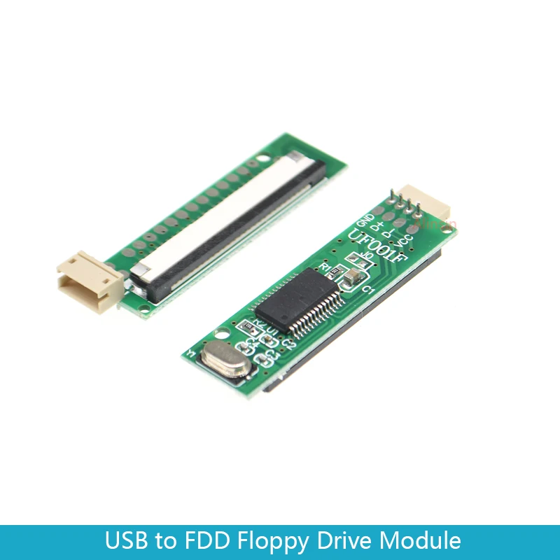 USB to FDD floppy drive module 1.44MB interface A change U disk DIY | Электронные компоненты и принадлежности