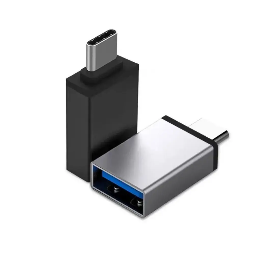 Адаптер OTG Micro USB + Type C меньшее расстояние для скачивания компьютера|Переходники и