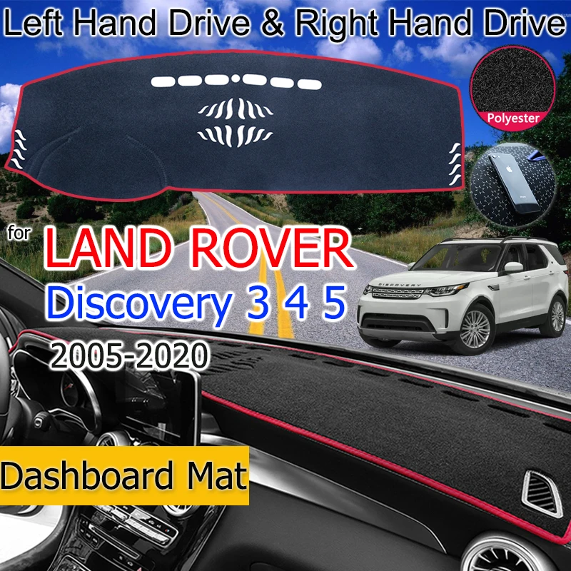 

For Land Rover Discovery 3 4 5 2005~2020 LR3 LR4 LR5 Anti-Slip Mat Dashboard Cover Pad Sunshade Dashmat Accessories L319 L462