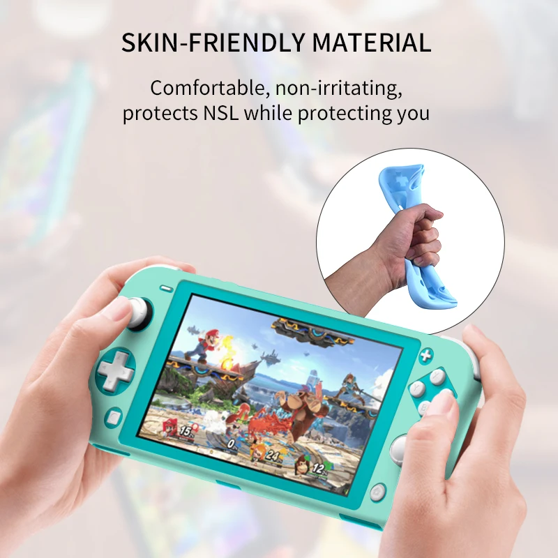 Защитный силиконовый чехол с изображением лягушки для nintendo Switch Lite, аксессуары для nintendo Switch NS Lite