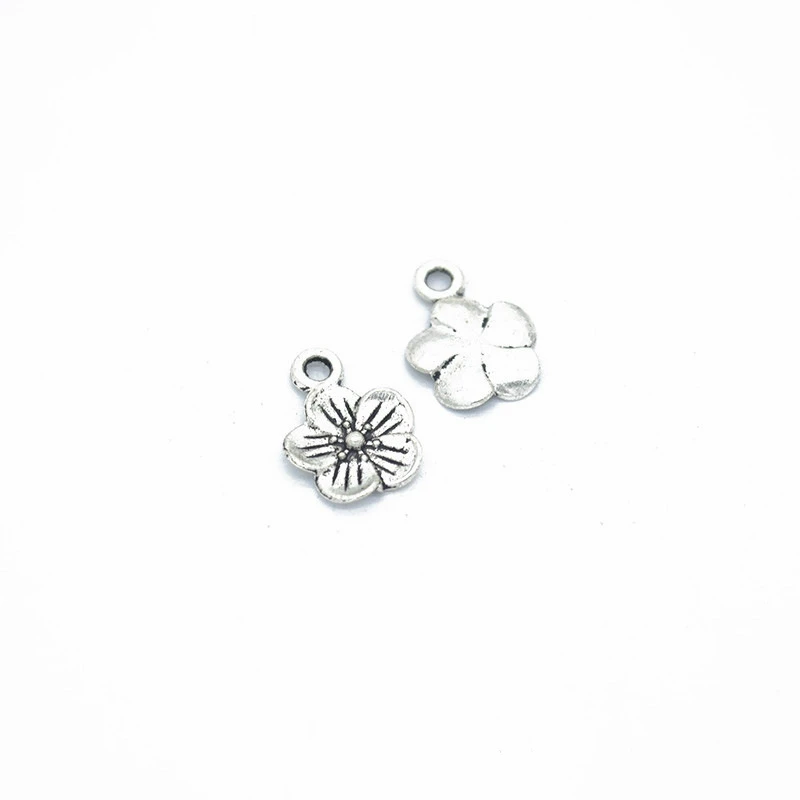 

140pcs Flower Charms DIY Jewelry Making Pendant Fit Bracelets Necklaces Earrings Handmade Crafts