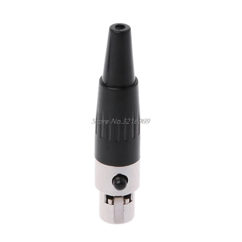 1 шт. высокое качество Mini XLR 3 4 Pin гнездовой разъем маленький Аудио Микрофон для