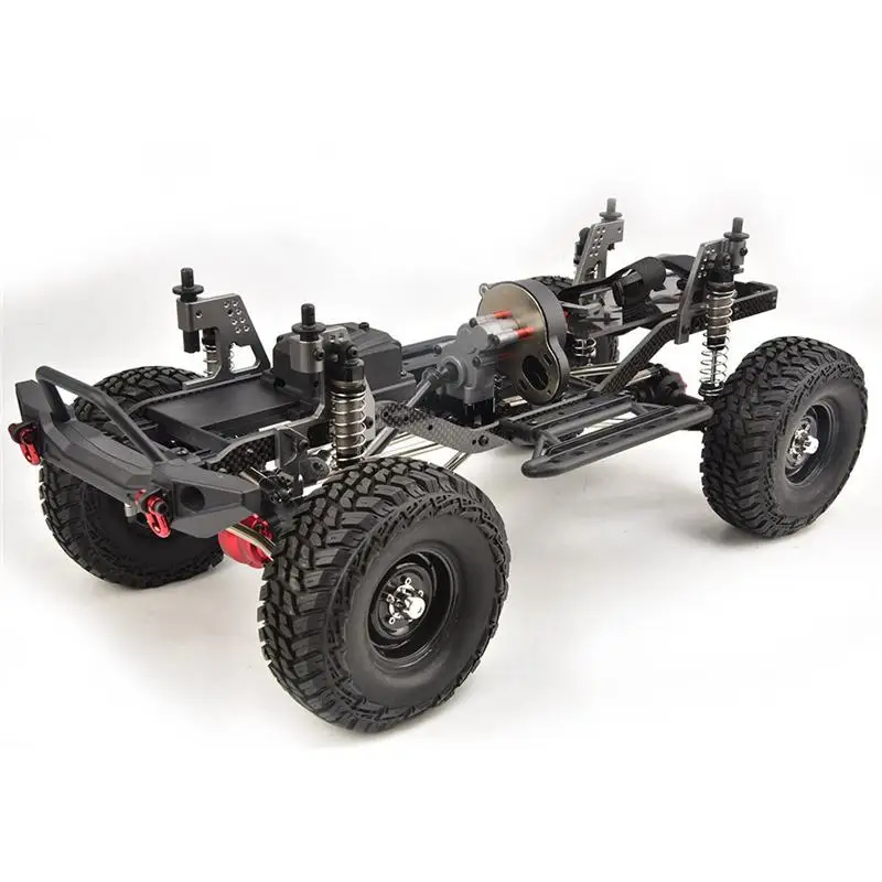EX86100 PRO Kit 1/10 2 4G 4WD RC автомобиль Электрический скалолазание гусеничный Рок без