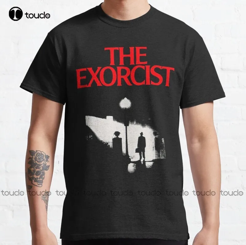 The Exorcist Horror Movie Demonic Possession Satan Demons Demon Horror Classic T-Shirt Christian Shirts Tee Shirt S-5Xl