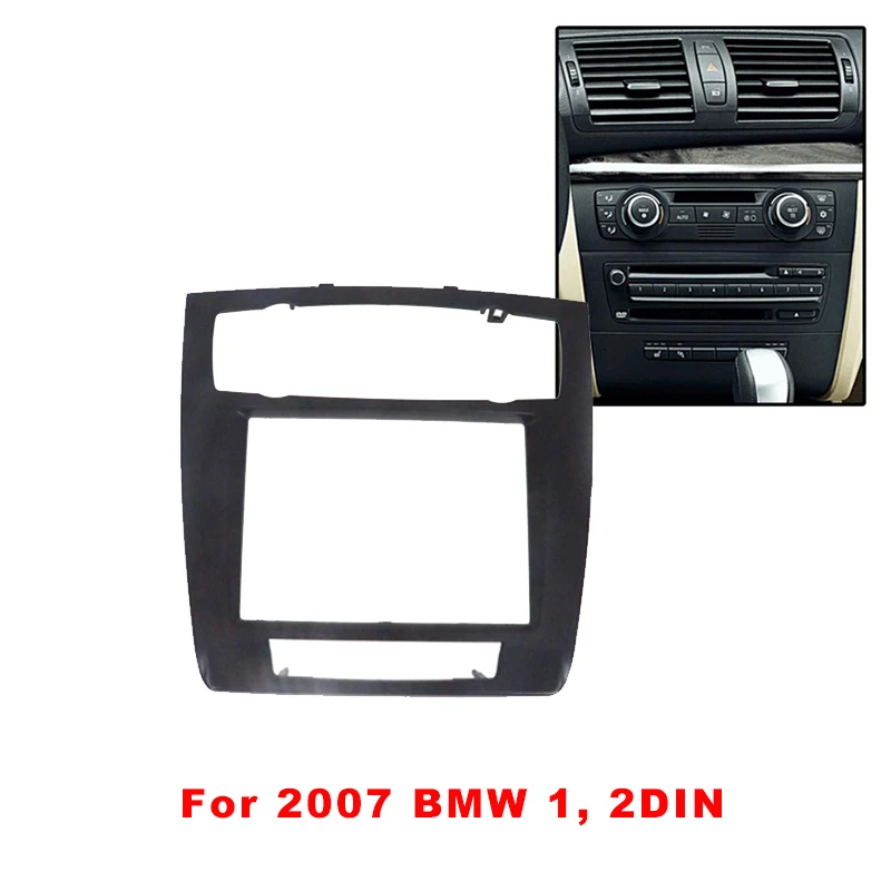 Автомобильная радиоустановка 2DIN для BMW 1 E81 E82 E87 E88 2007 DVD стереорамка панель