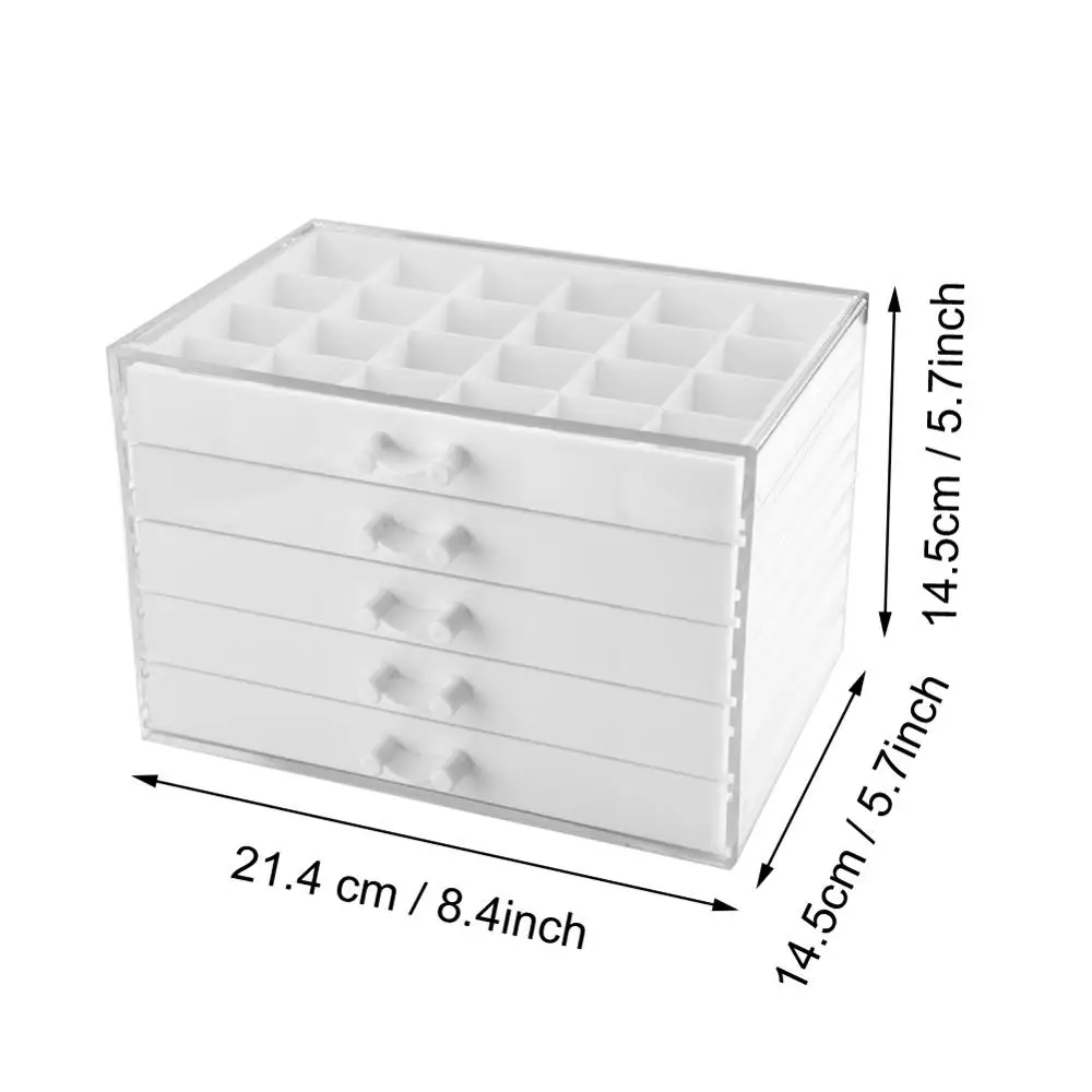 120 сетки хранение для принадлежностей дизайна ногтей чехол стразы камни