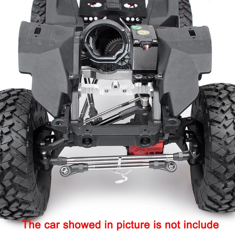 

1set Scx10 iii AX103007 Servo Mounting Bracket Seat Aluminum Steering Gear Fixing Support Holder for RC Model Car Parts