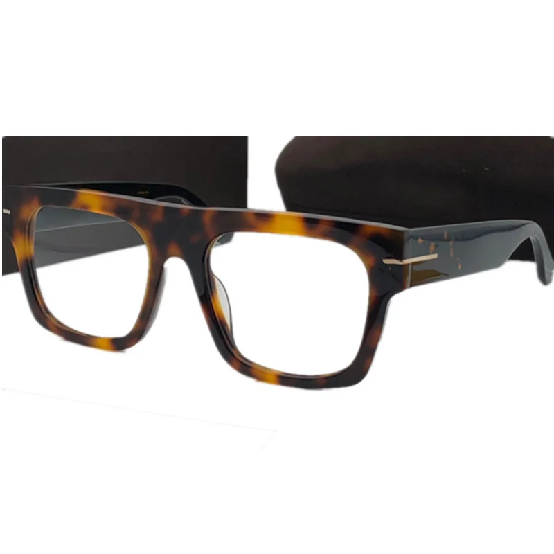 

Quality Retro-Vintage Big Square Glasses Frame Unisex Imported Concise Plank Fullrim 53-20-145mm for Prescription Goggles