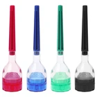 Прямая поставка. 1 шт. пластиковый точильный станок для табака с бумажным Конусным роликовым наполнителем Воронка инструмент машина