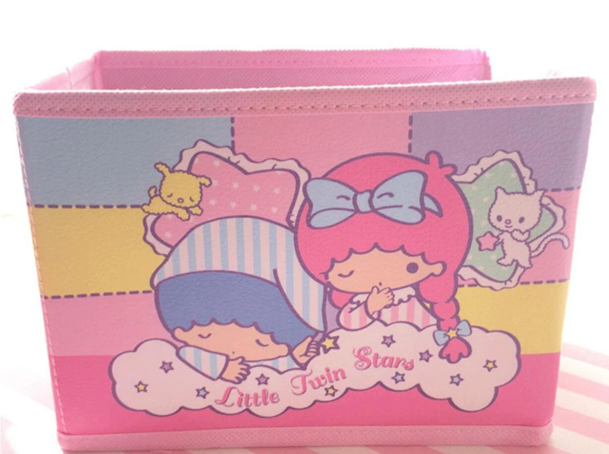 1 шт. мультяшная KT Мелодия Две звезды настольная кровать Макияж Ручки из