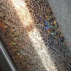 Оконная пленка с 3D эффектом радуги, декоративная пленка для конфиденциальности, антиуф-клейкая статическая липкая стеклянная наклейка для дома, кухни, офиса