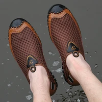 2021 mens summer shoes man sandals casual fashion kitchen bathroom slippers beach wear resistant insole eva
