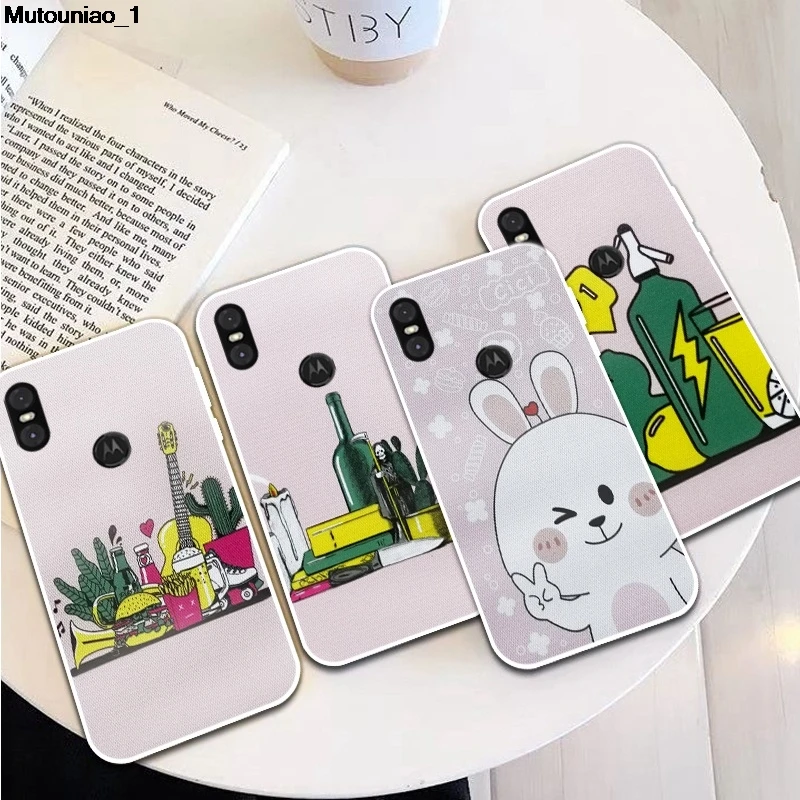 Силиконовый мягкий ТПУ чехол Lemon 3 для Motorola Moto C E4 E5 E6 G5 G5S G6 Z Z2 Play Plus
