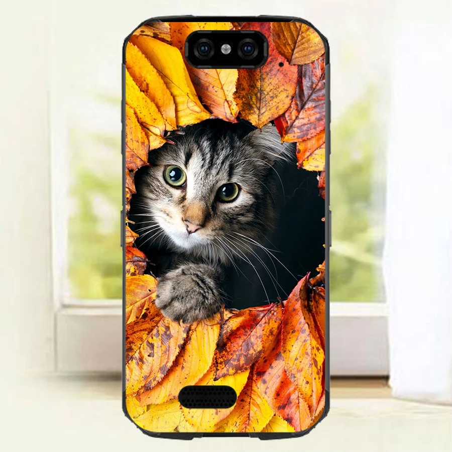 Чехол роскошный чехол из ТПУ и силикона s для Blackview BV9500 Pro задняя крышка телефона -