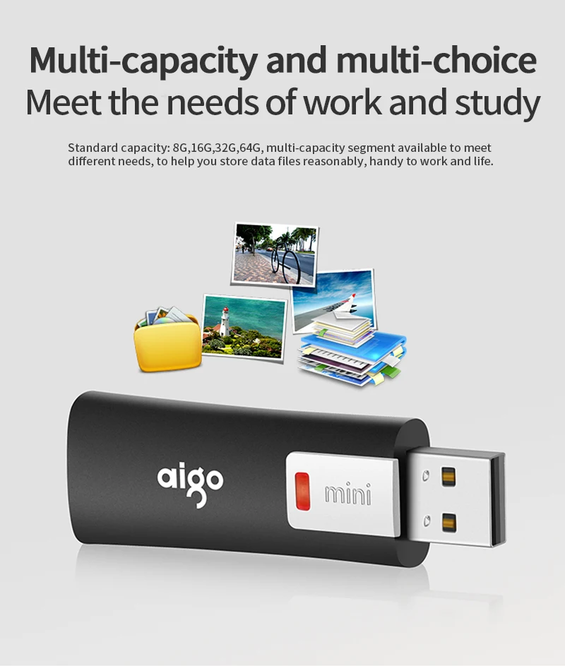 Aigo Антивирусная usb Блокировка данных ручка-накопитель защита от записи usb флешка 16 Гб Память usb cle usb chiavetta usb ключ