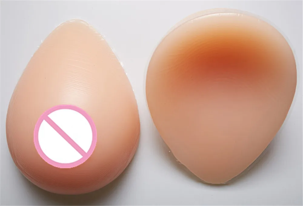 

1200g/Pair Crossdresser Silicone Breast D Cup Fake Boobs Drag Queen Breast Form Silicone Breast Prosthesis