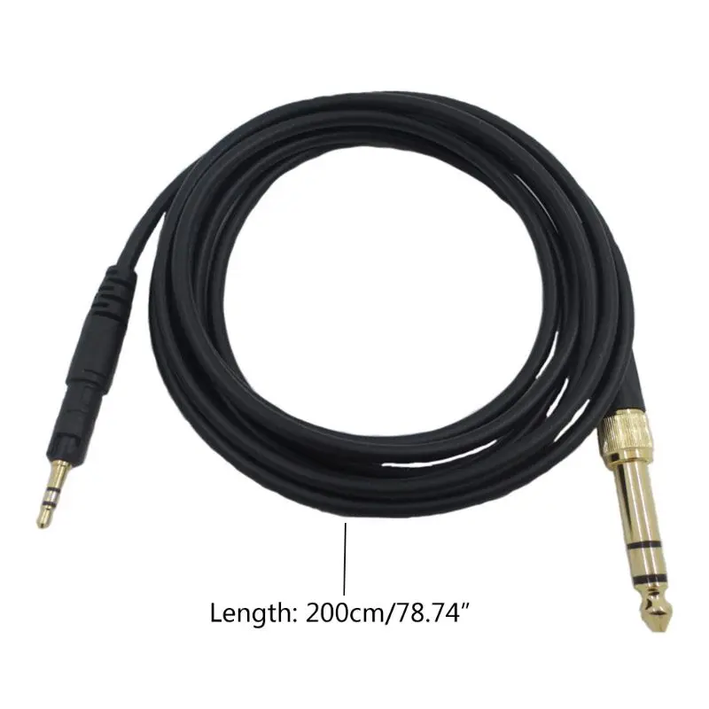 

Headphone Adapter Coiled Cable for audio-Technica M40X M50X M60X M70X Earphone