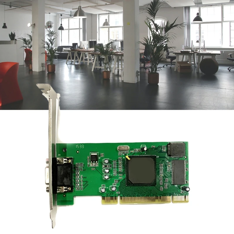 Компьютерные аксессуары для компьютера шина PCI 8 Мб 32 бит несколько дисплеев ATI Rage