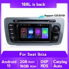 2 Din 4 Гб 64 г 2 Din Android 11 автомобильный Радио dvd-плеер для Seat Ibiza 6J MK4 SportCoupe Ecomotive Cupra Мультимедиа GPS навигация
