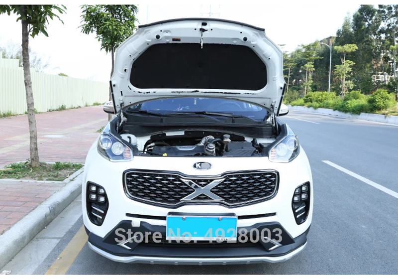 Для KIA Sportage QL 2015-2019 передняя крышка капота двигателя поддержка гидравлический