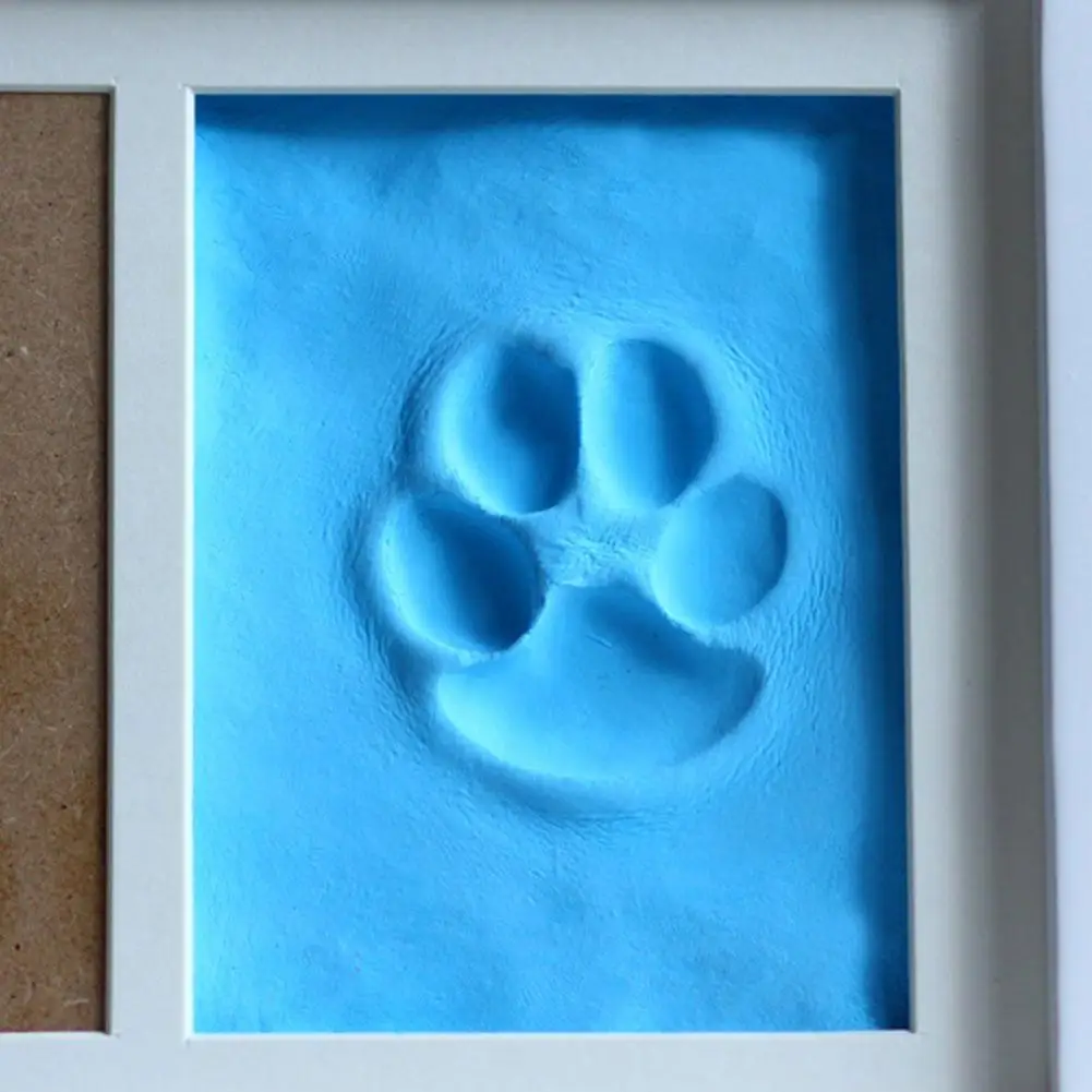 Домашние животные Pawprint набор для памятного сувенира Pet Keepsake с деревянной