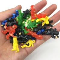 35pcs ninja figurine plastic toys non toxic mini colorful capsule interior accessories display crafts ornaments gift