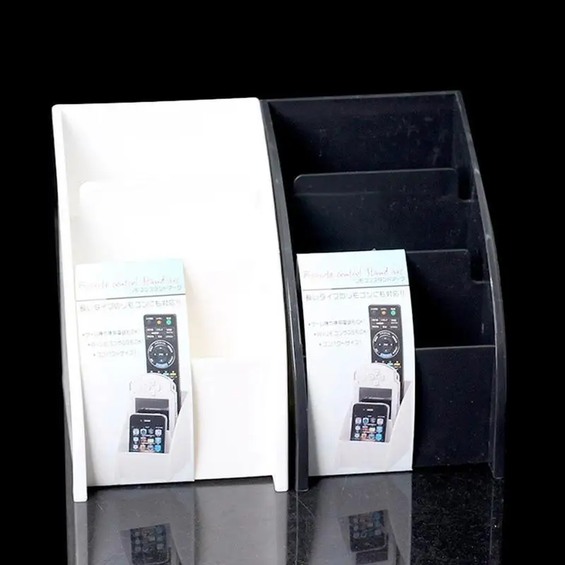 Plastic Desk TV Remote Control Phone Organizers Holder Stand Washable Home Office Storage Boxes Makeup Debris Cases | Дом и сад