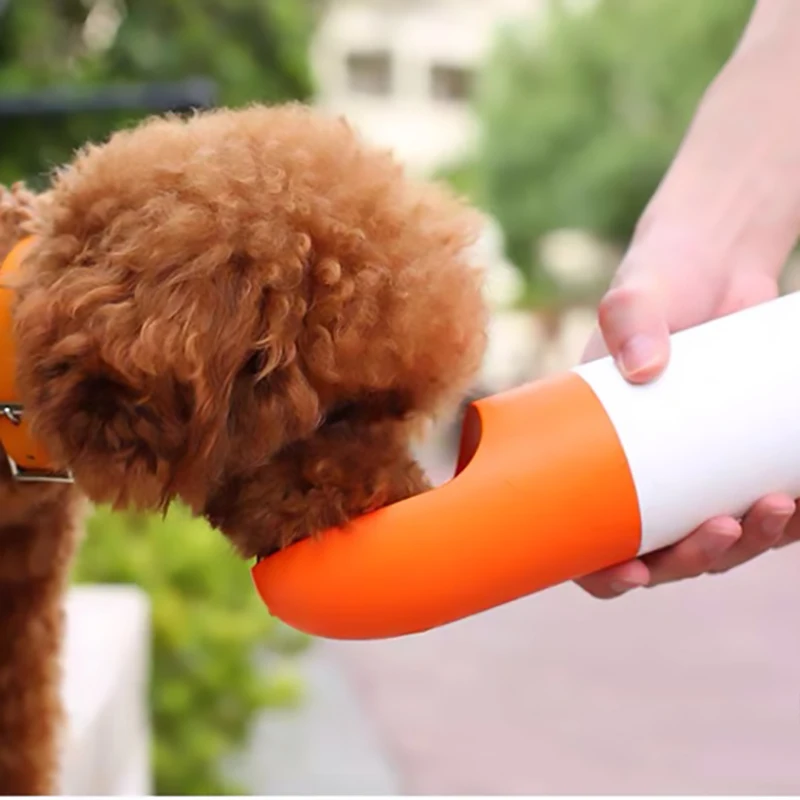 

270ML portable dog water bottle fashion pet dog travel leak-proof water bottle holder water bottle dispenser pet supplies