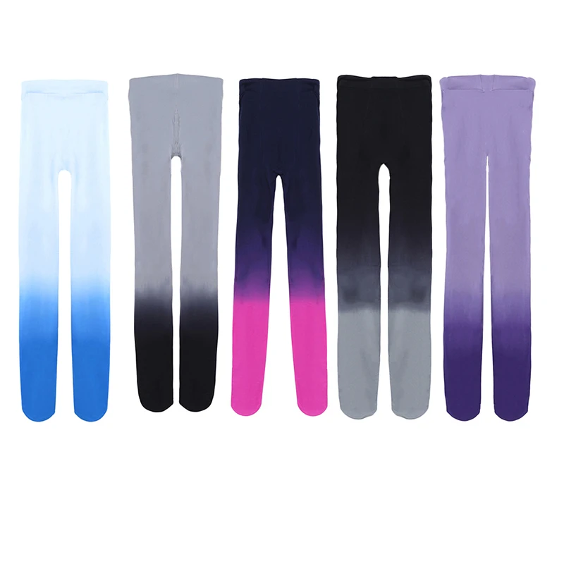 

2021 Harajuku Velvet Pantyhose Women Candy Color Gradation Tights Stockings Colorful Pantyhose Female Sexy Tights Medias