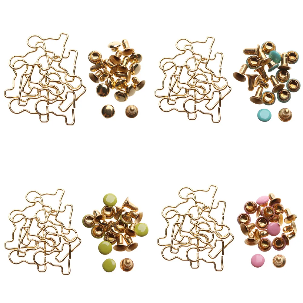 10 комплектов мини кукла пояс пуговицы одежда сделай сам металлическая пряжка