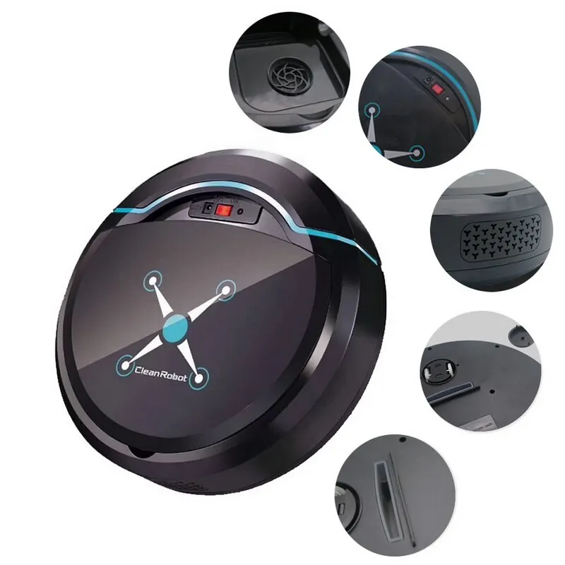 Домашняя Автоматическая умная электрическая робот пылесос для уборки ковров