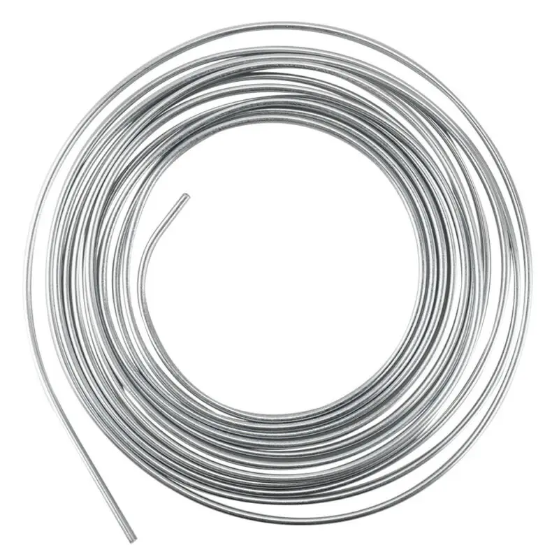 hot sale 25 ft 316 brake line kit steel tube roll silver flexible with 16fittings brand new and high quality free global shipping