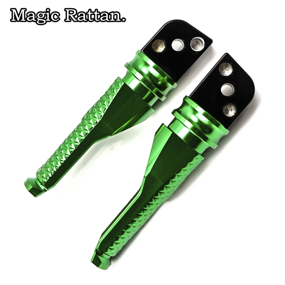 Универсальные Задние подножки для мотоцикла Triumph DAYTONA 675/R Street Triple speed 1050