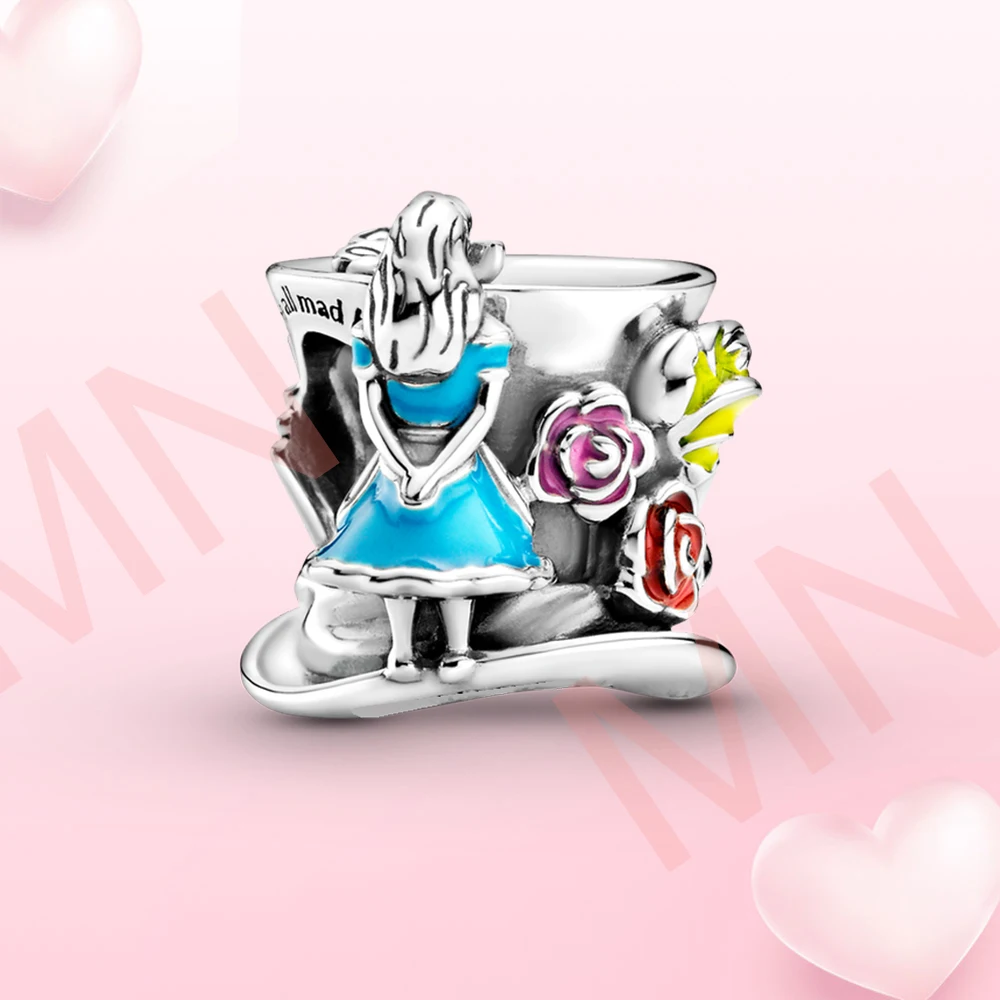 Шарм сумасшедшая шляпа ювелирные изделия Alice для вечеринки код общения подходит