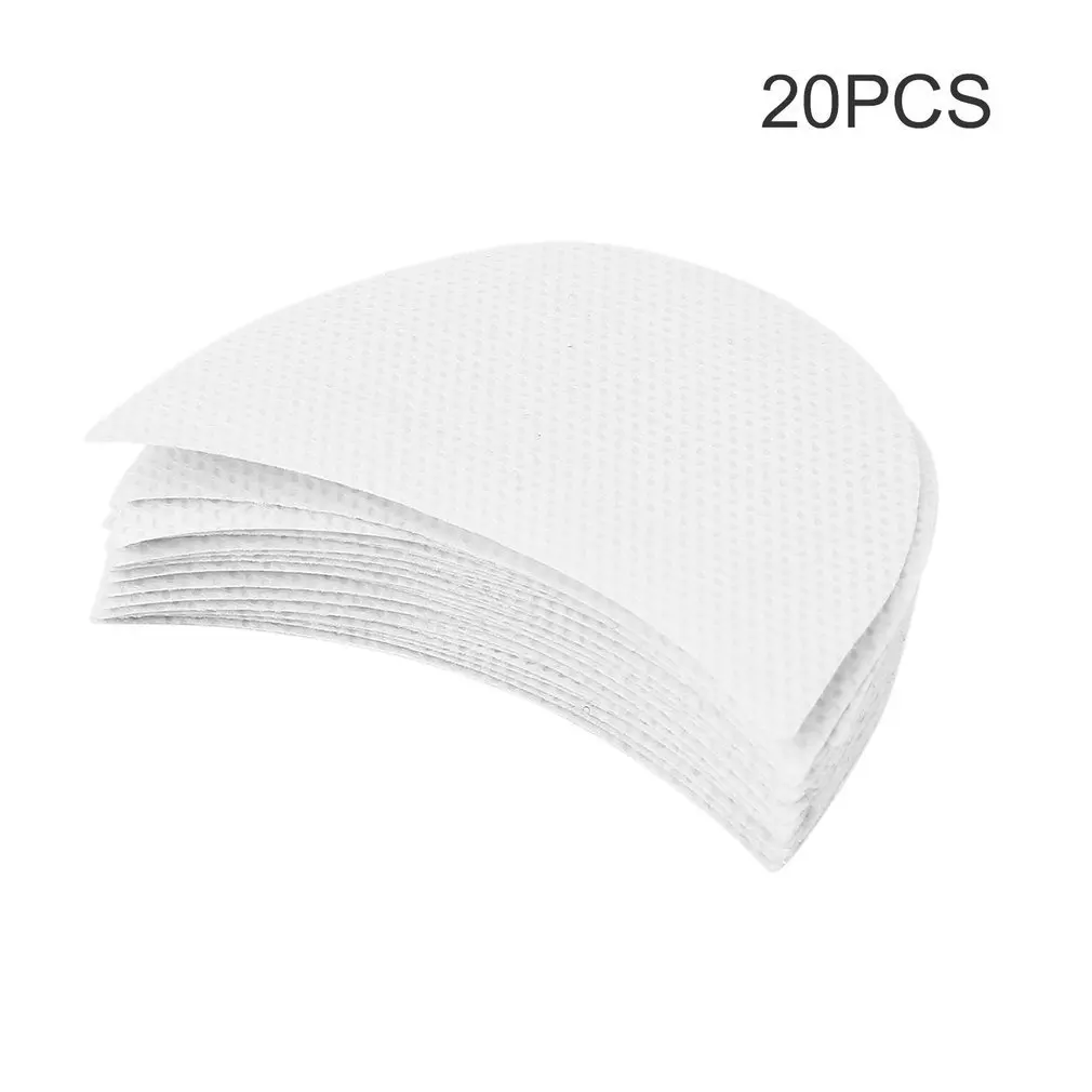 

20pcs Professional Eyeshadow Shields Under Eye Patches Disposable Eyelash Extensions Pads Protect Pad Eyes Lips Makeup Tool
