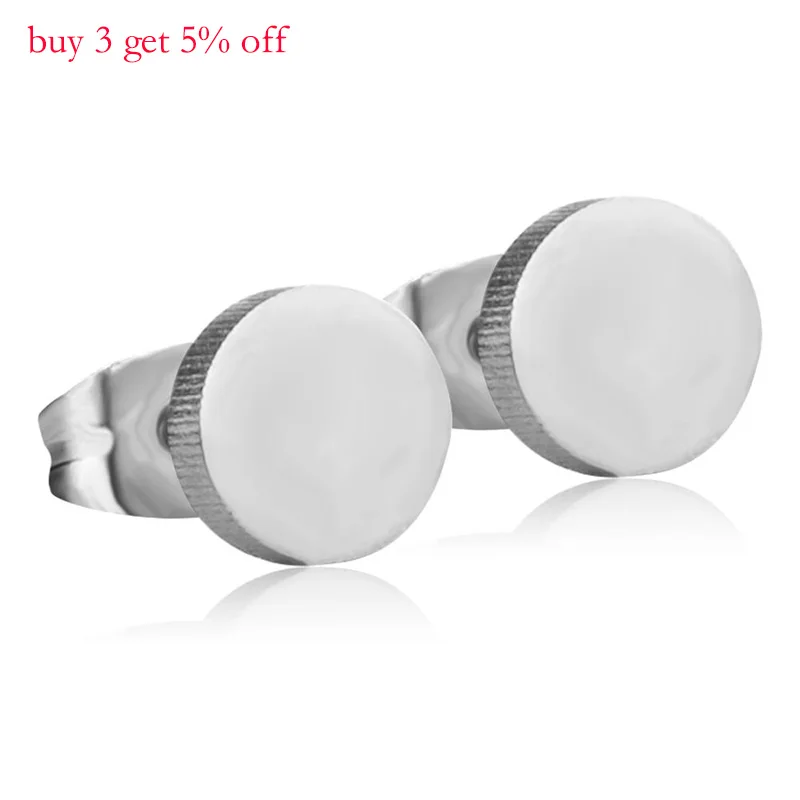 Женские серьги гвоздики из нержавеющей стали 10 парт| |