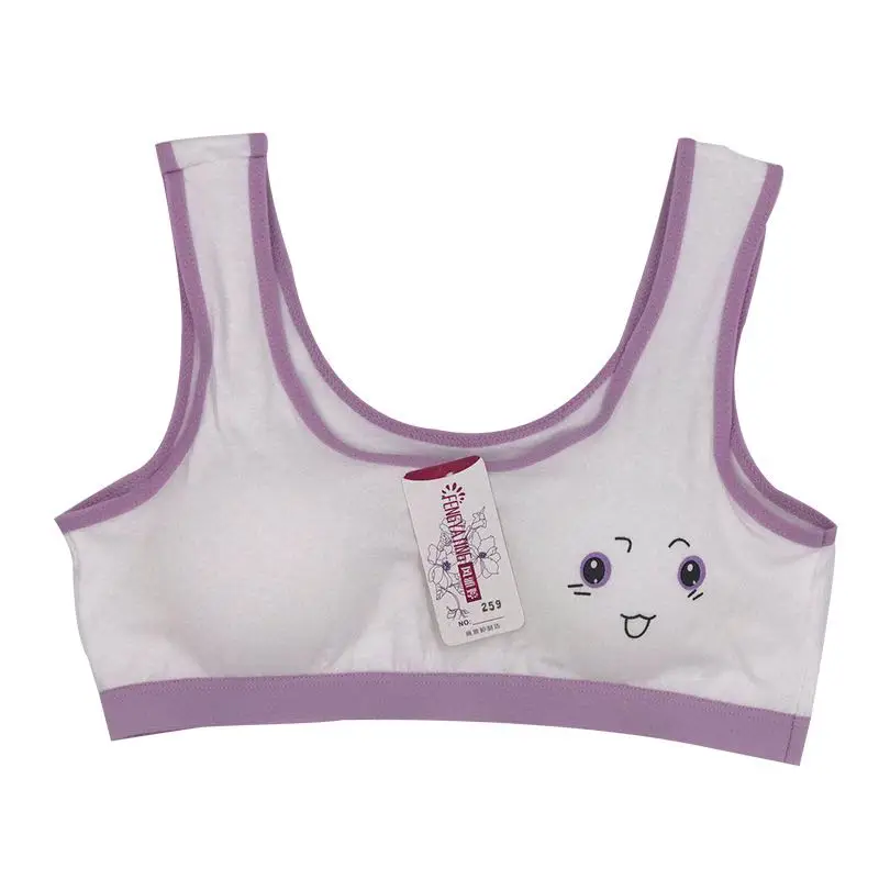 Детское нижнее белье Smile спортивный тренировочный бюстгальтер для девочек|Топы и