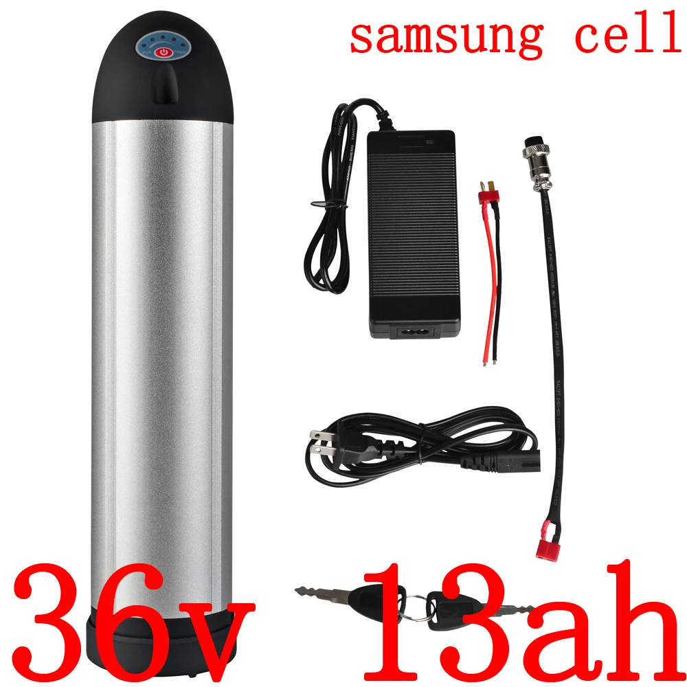Аккумулятор для электровелосипеда 36 В 13 а/ч 10 А/ч 15 литиевая батарея samsung 250 Вт 350 500