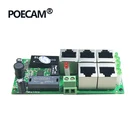 Мини-модуль коммутатора PCBA, размер 5 портов 100 Мбитс, порты RJ45