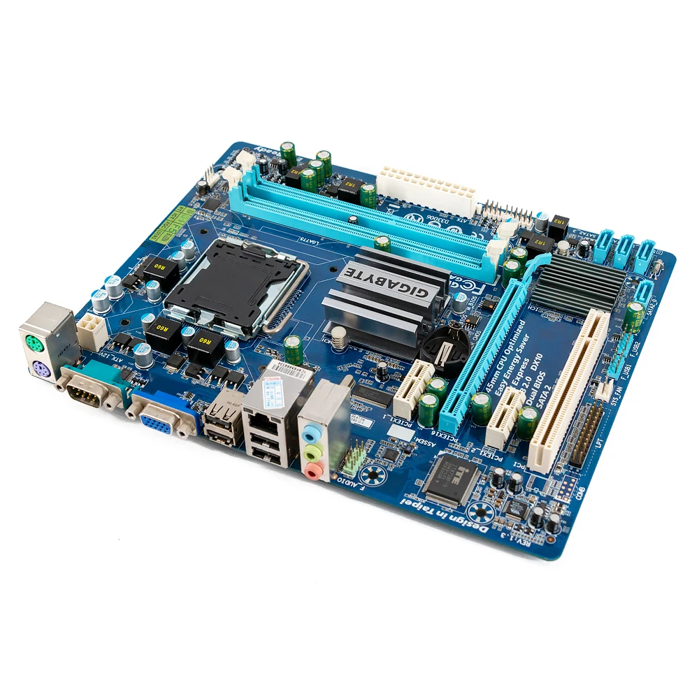 Материнская плата Gigabyte GA-G41MT-S2 для настольных ПК G41 Socket LGA 775 Core 2 DDR3 8G Micro-ATX G41MT-S2 |