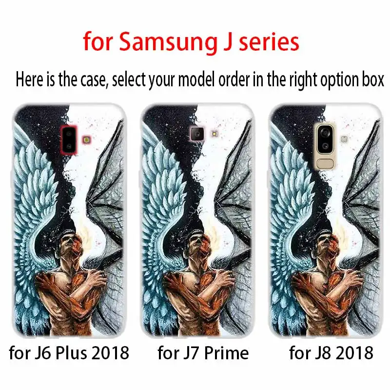 Мягкий чехол из ТПУ для Samsung Galaxy J6 J8 J5 J7 J4 Core Plus 2018 2016 2017 EU Prime Pro Ace TV Series Lucifer |