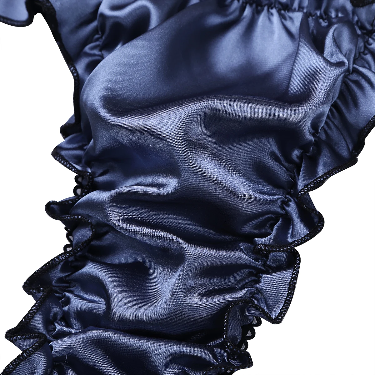 Сексуальные мужские трусы с низкой посадкой Сияющие оборками бикини нижнее