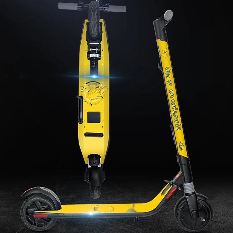 Наклейка на корпус электроскутера Защитная весь ПВХ наклейка педаль скутера s