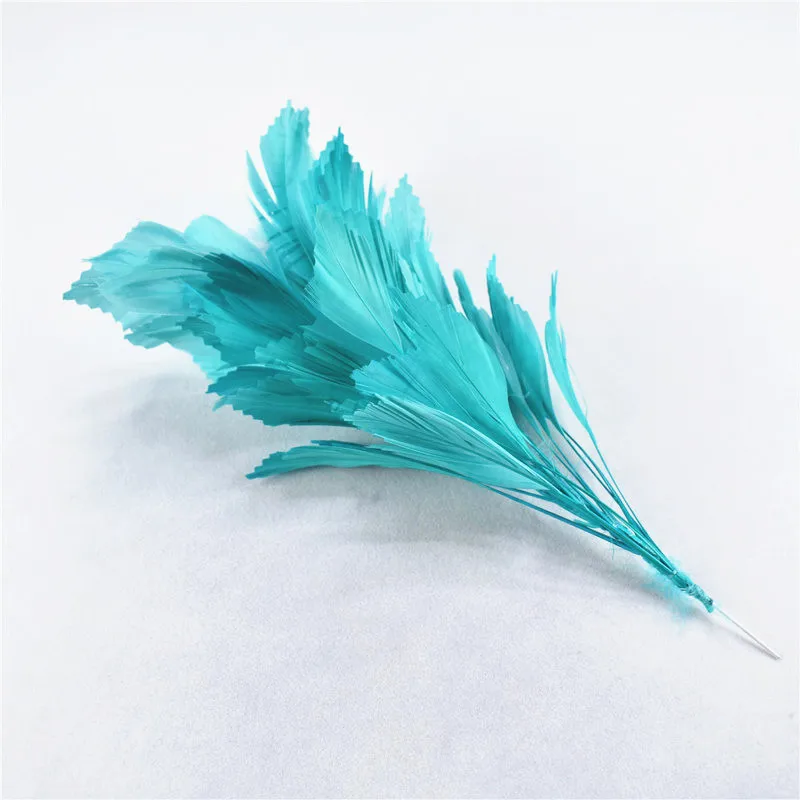 1 пучок красивых гусиных перьев цветы корсажи перья фазана для рукоделия