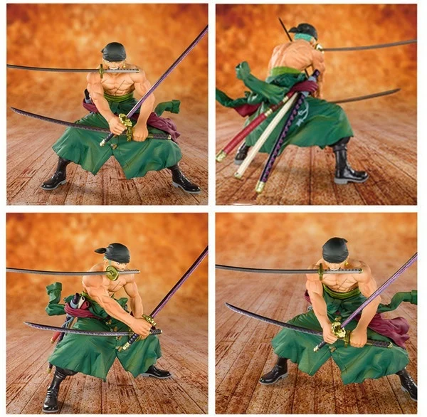 One Piece Anime ZERO Roronoa Zoro мультяшная фигурка 11 см|Игровые фигурки и трансформеры| |